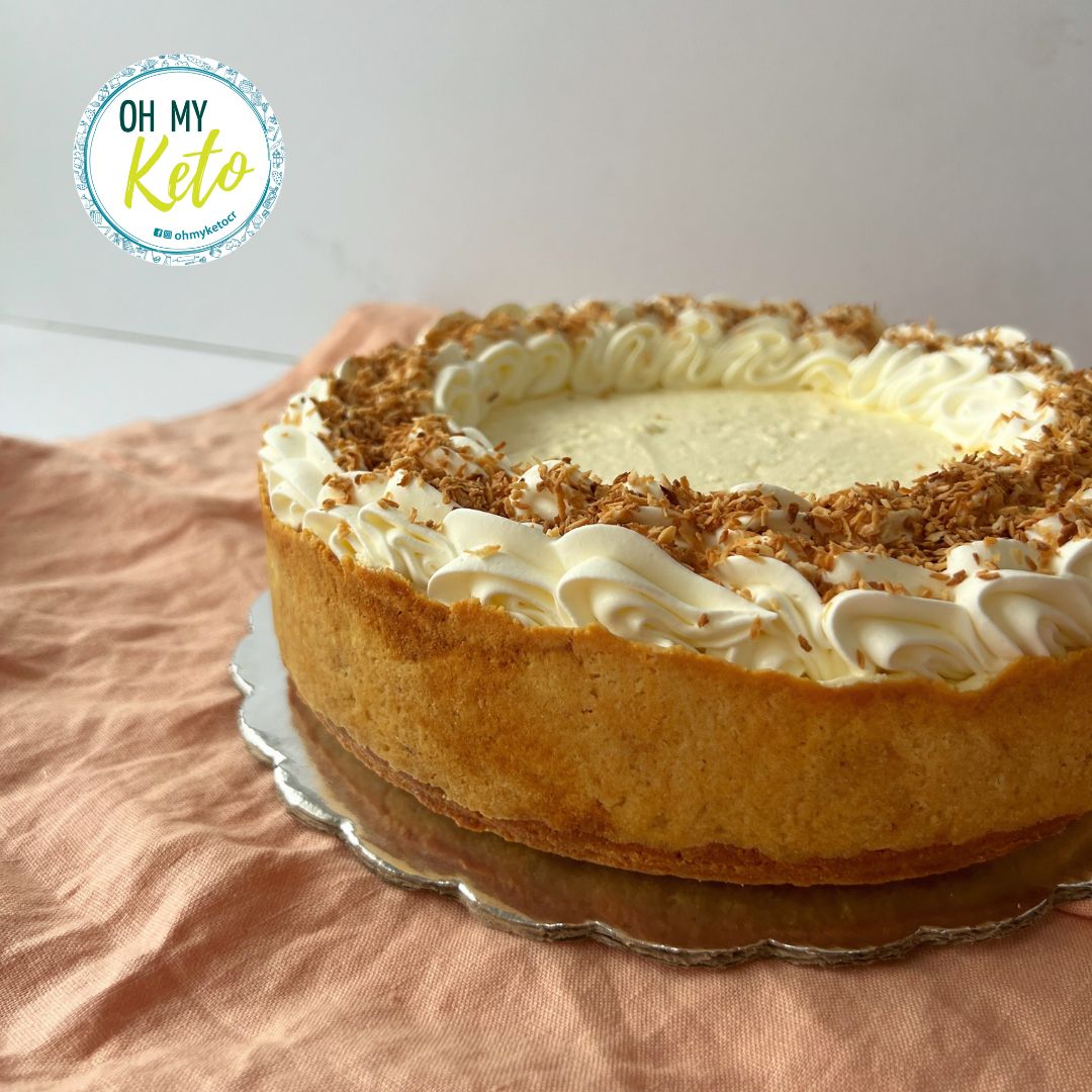 Porción de Cheesecake de coco