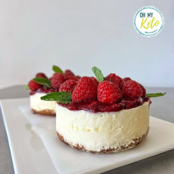 Cheesecake de frambuesa